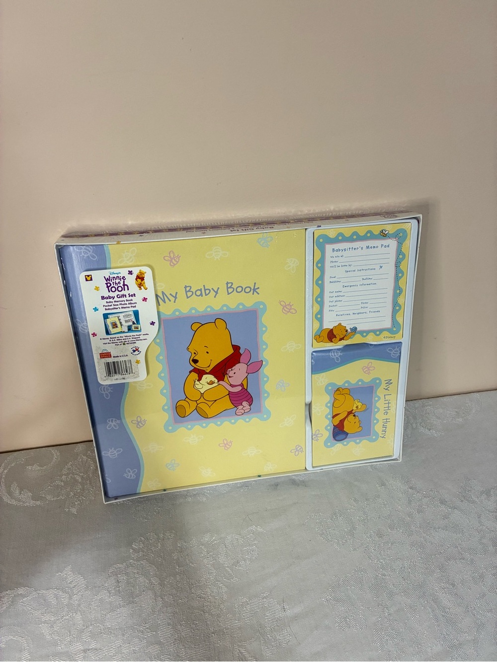 Winnie the Pooh My Baby Book Memory Set